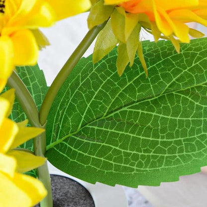 Sunflower lamp